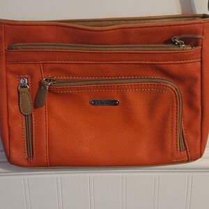 MultiSac Orange Crossbody Bag